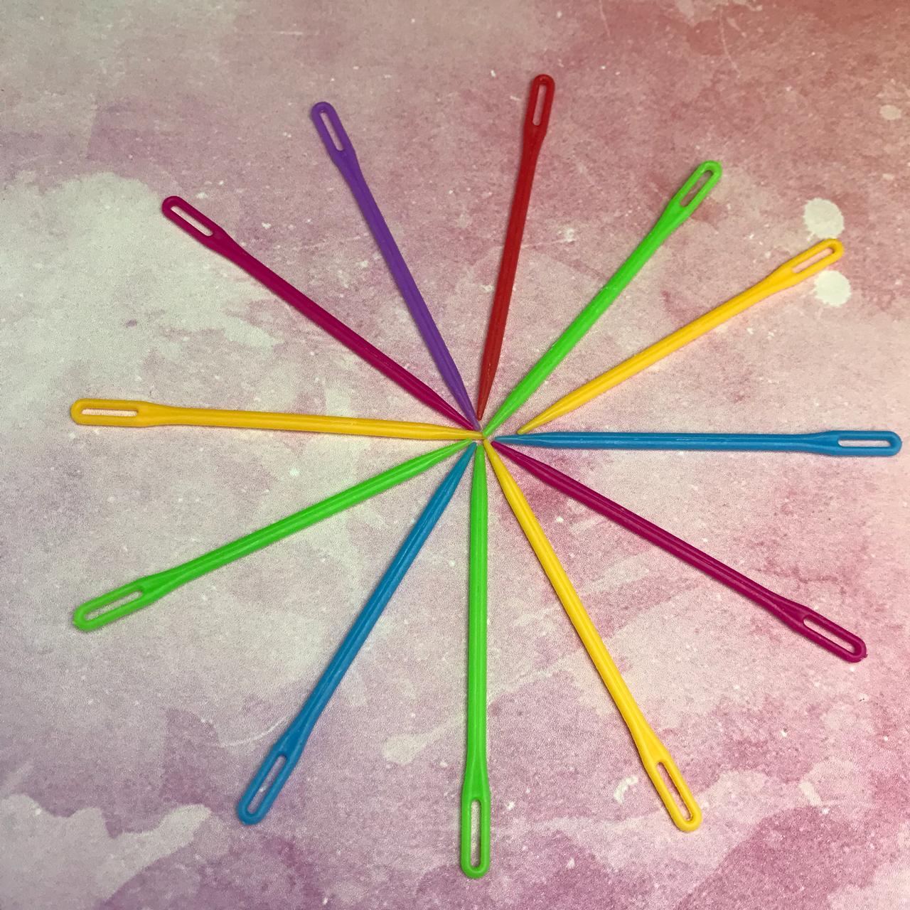 12 Agujas para Lana - Otros Manualidades - Altorrelieve Diseño