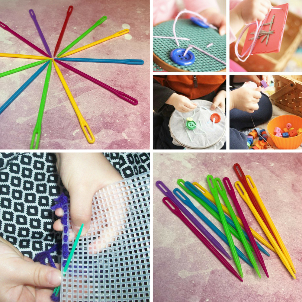 12 Agujas para Lana - Otros Manualidades - Altorrelieve Diseño