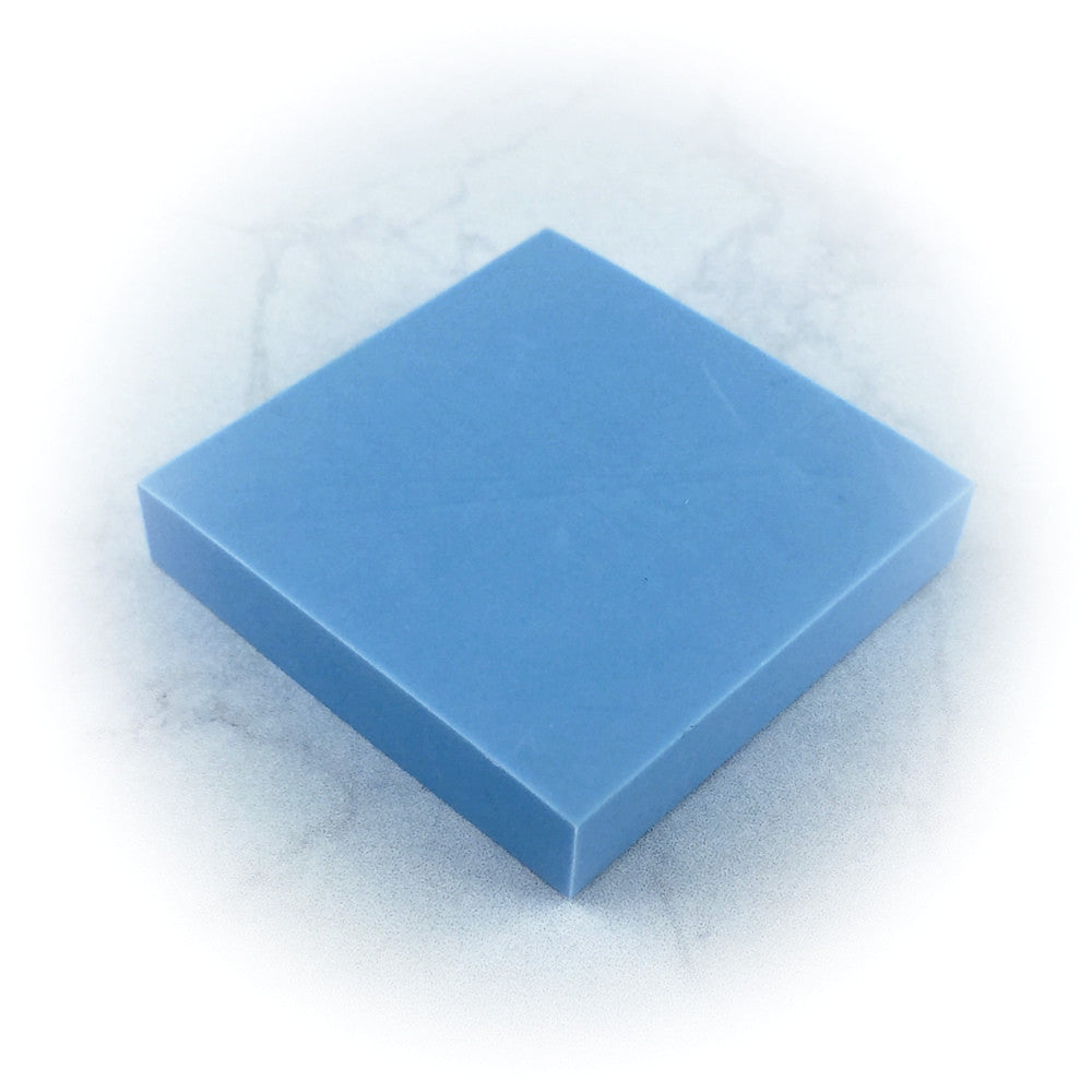 Goma para Carvar Cuadrado Celeste - Gomas Carvar - Altorrelieve Diseño