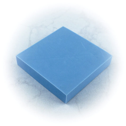 Goma para Carvar Cuadrado Celeste - Gomas Carvar - Altorrelieve Diseño