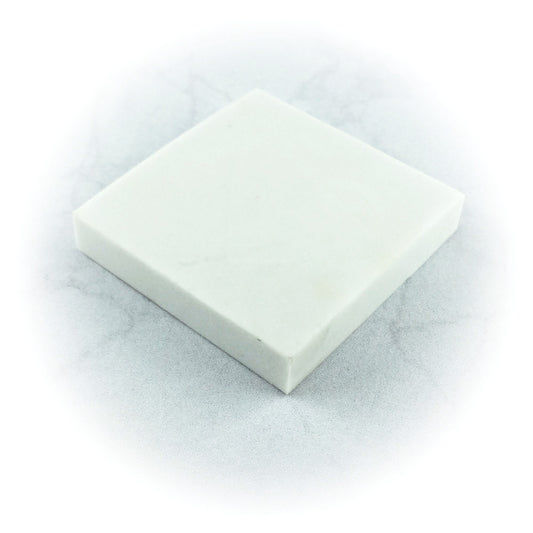 Goma para Carvar Cuadrado Blanco - Gomas Carvar - Altorrelieve Diseño