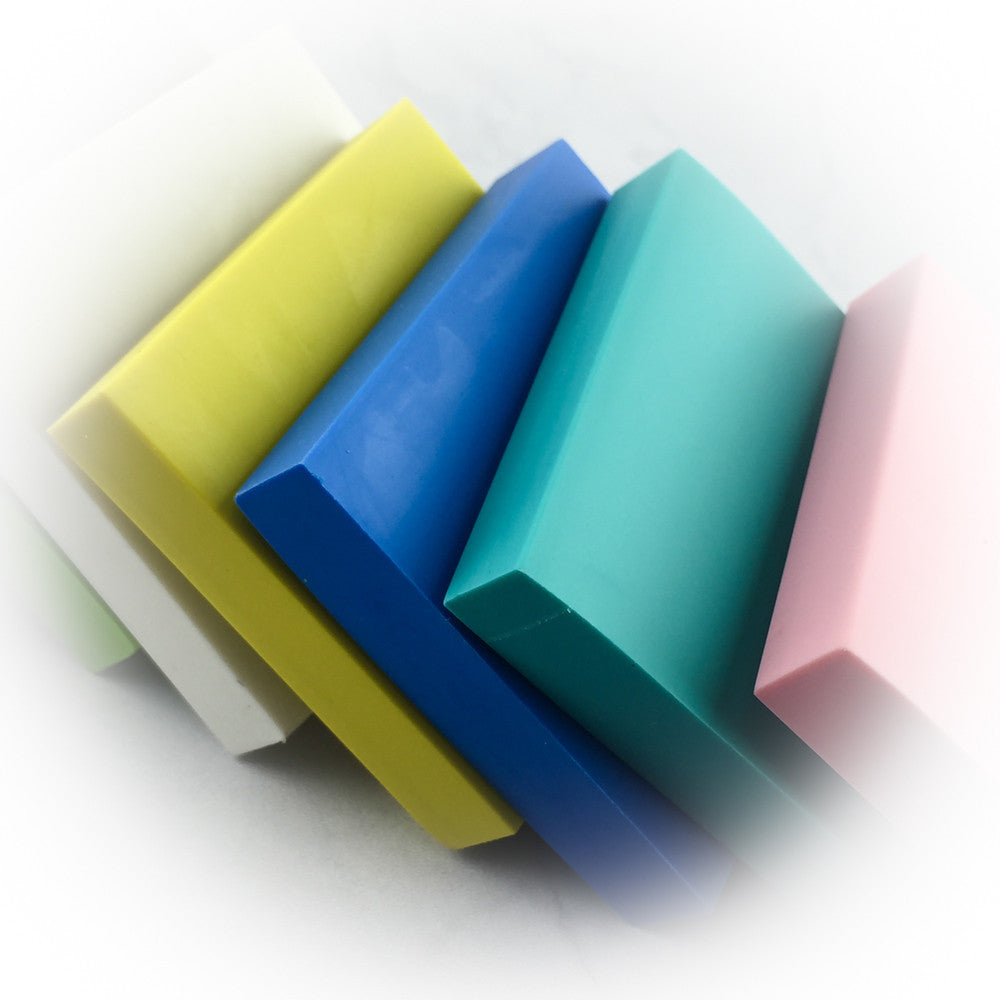 Goma para Carvar Cuadrado Azul - Gomas Carvar - Altorrelieve Diseño