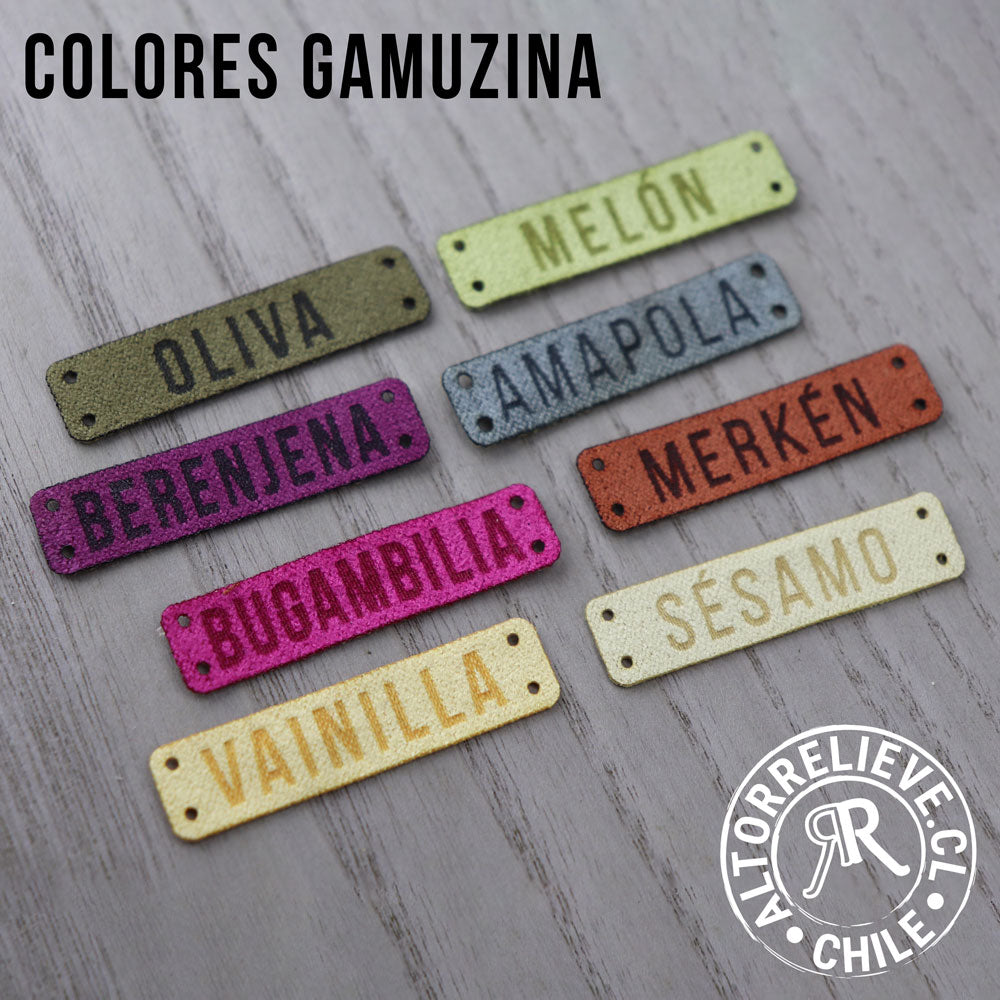 Set Etiquetas Hecho a Mano 3 - Gamuzina - Etiquetas Genéricas - Altorrelieve Diseño